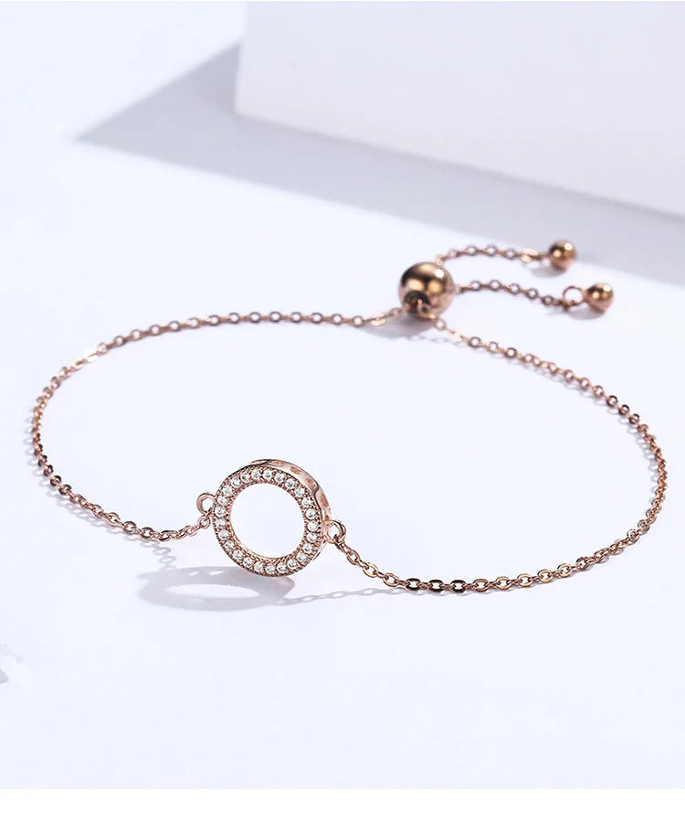 Hollow Circle Bracelet