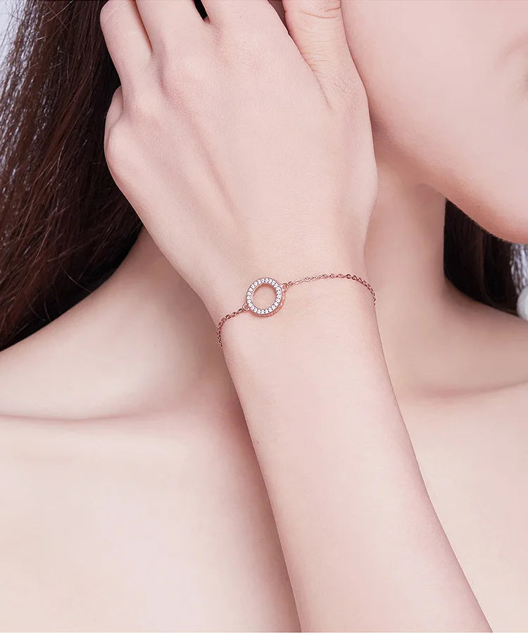 Hollow Circle Bracelet