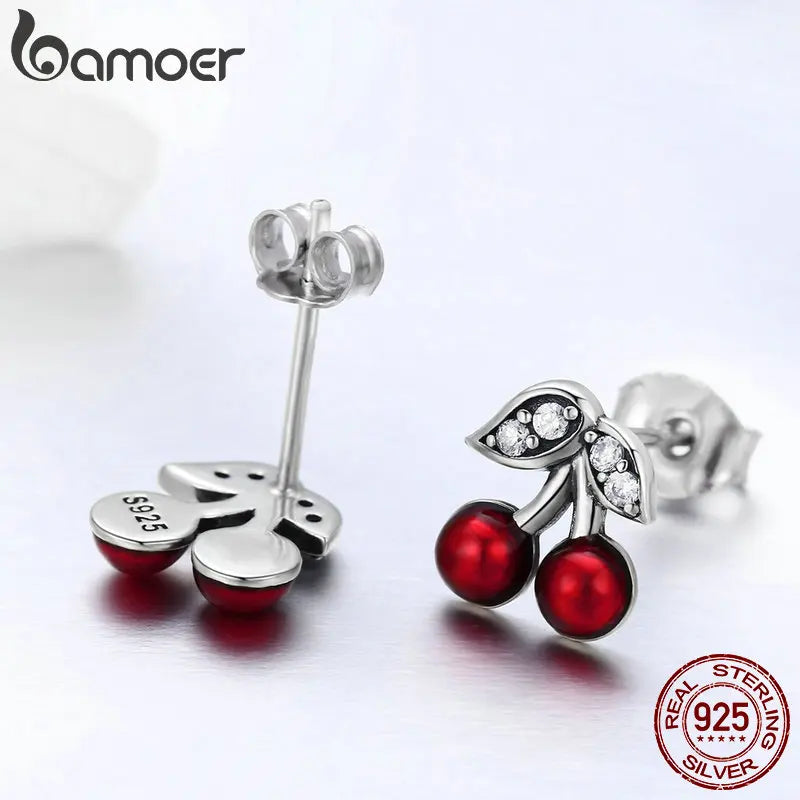 Red  Cherry Earring