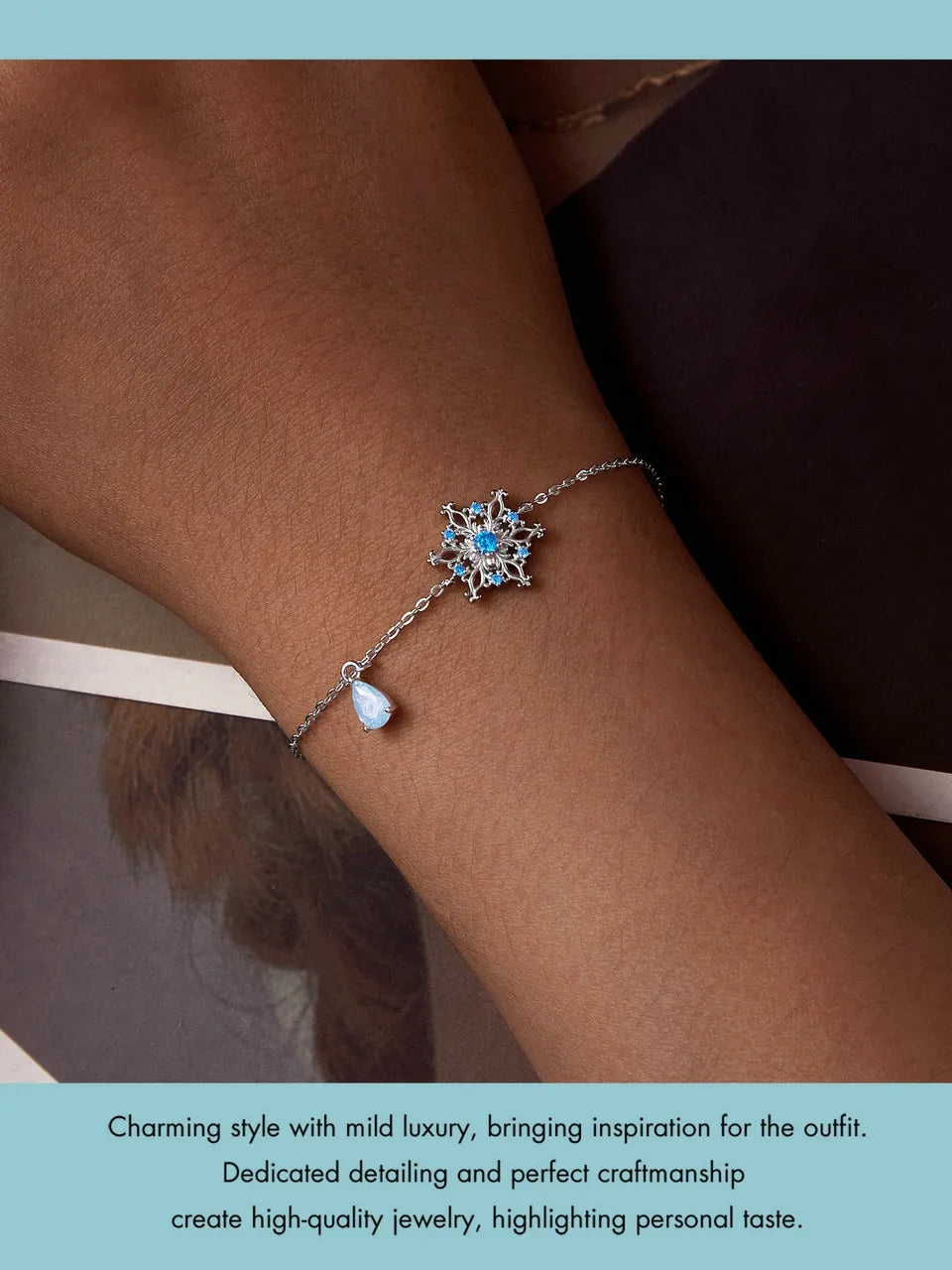 Ice Flower Bracelet