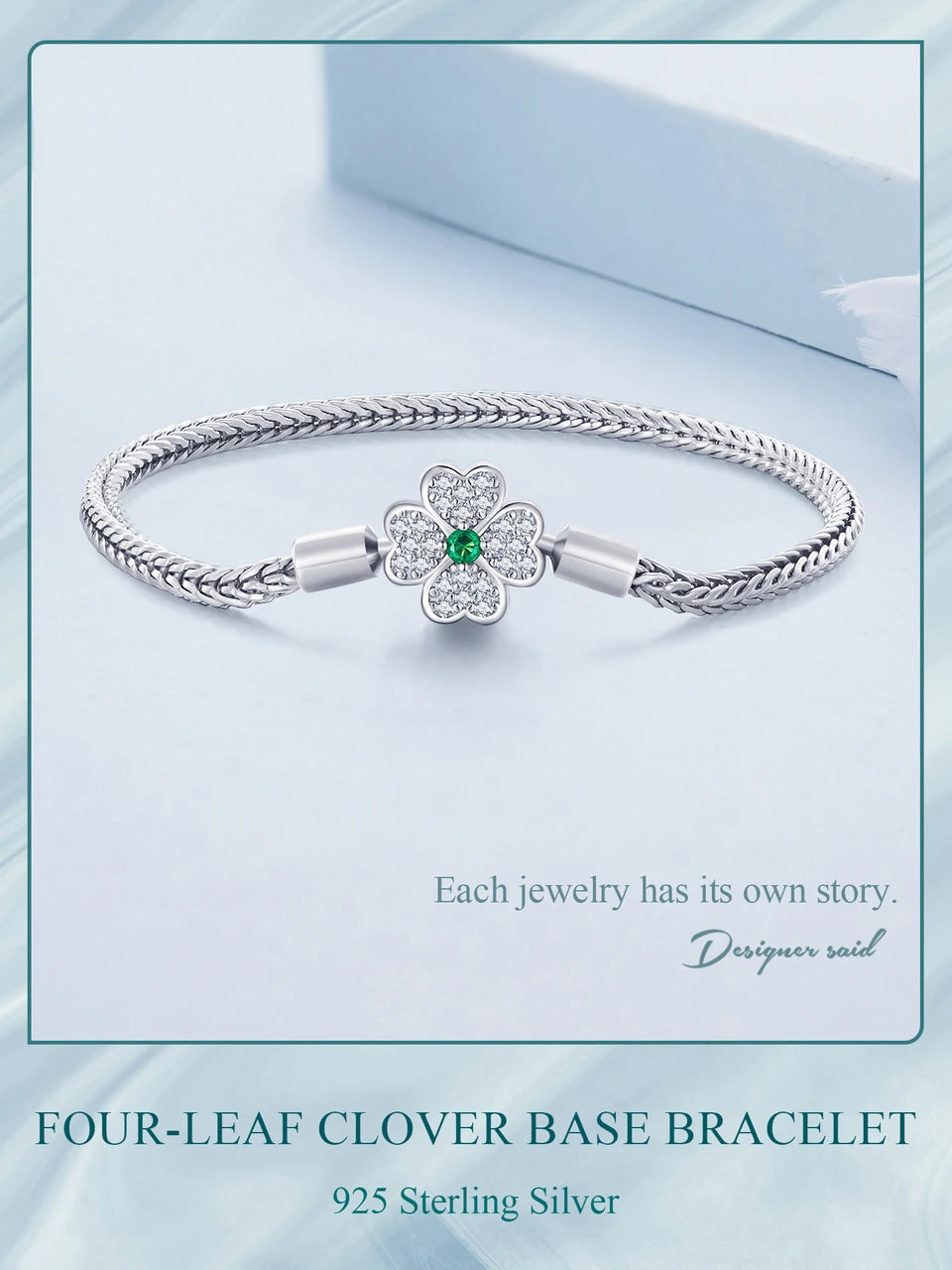 Four-Leaf Clover Bracelet