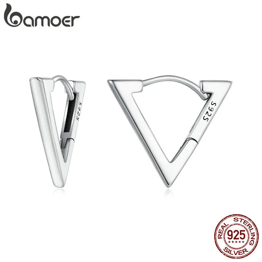 Small Triangle Earrings