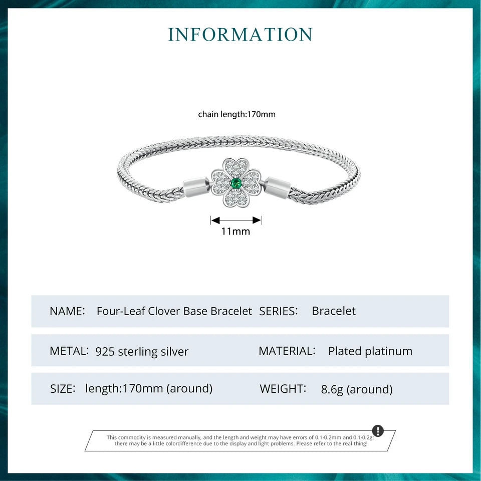 Four-Leaf Clover Bracelet