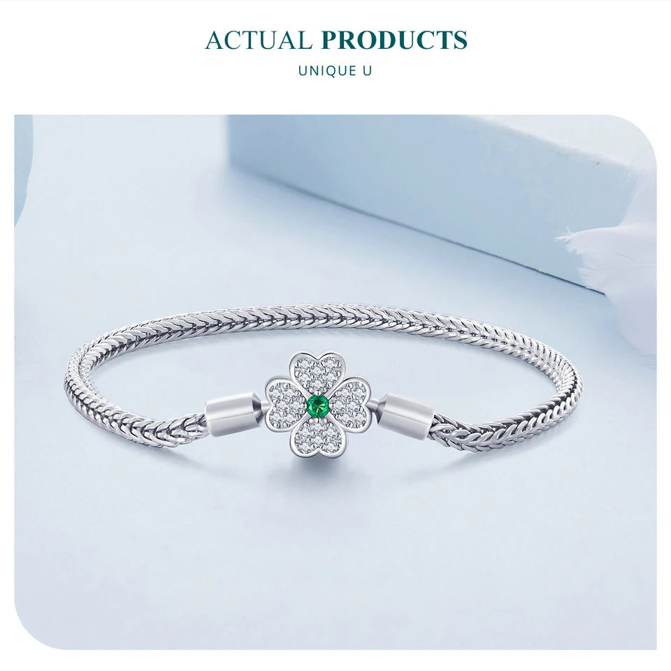 Four-Leaf Clover Bracelet