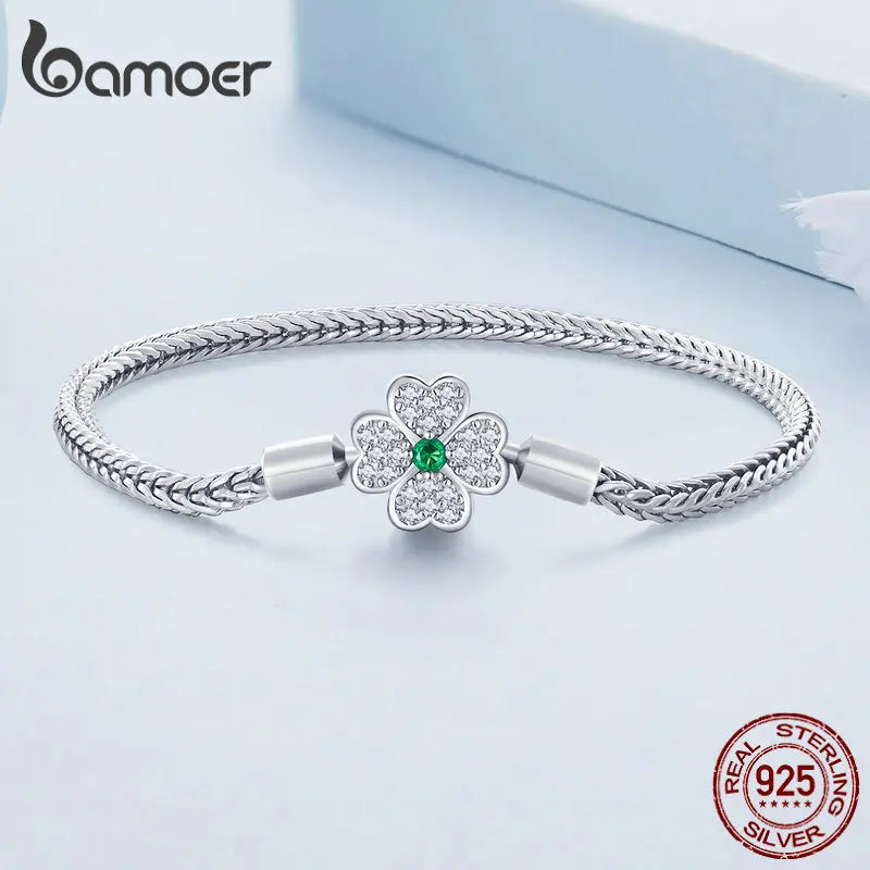 Four-Leaf Clover Bracelet