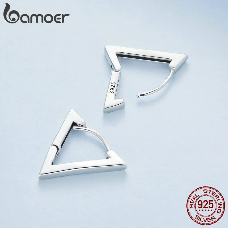 Small Triangle Earrings