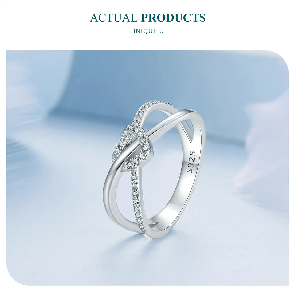 Heart Knot Ring