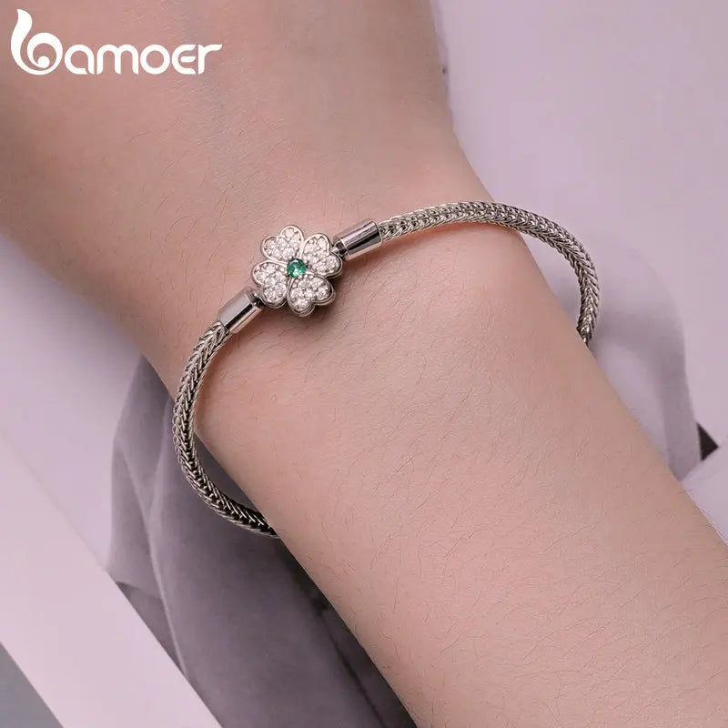 Four-Leaf Clover Bracelet