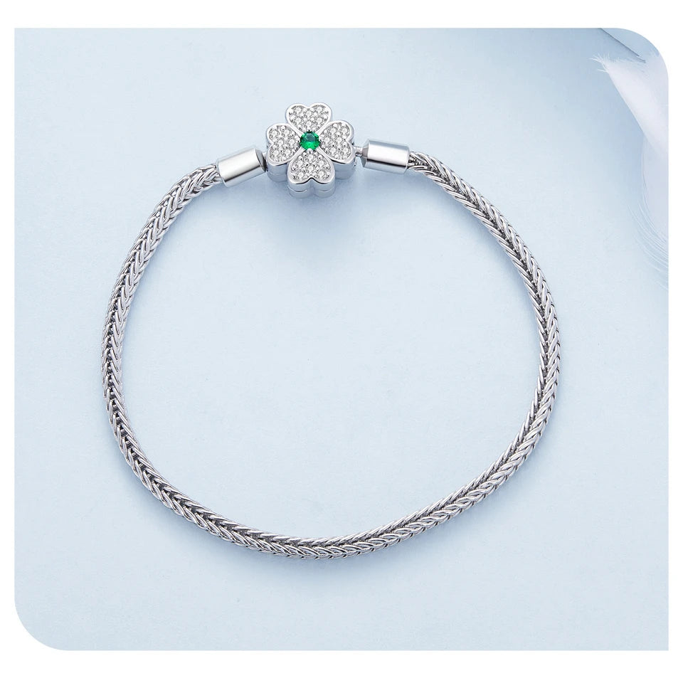 Four-Leaf Clover Bracelet