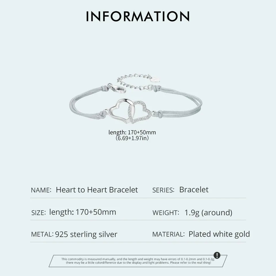 Heart to Heart Bracelet